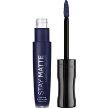 Rimmel London Stay Matte Liquid Likit Ruj Blue Iris