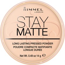 Rimmel London Stay Matte Pressed Pudra 006 - Warm Beige