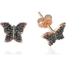 Glorria Gümüş Kelebek Küpe