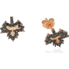 Glorria Gümüş Yaprak Küpe