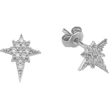 Glorria Gümüş Kutup Yıldızı Küpe