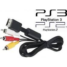 CresCent Playstation 2/3 TV Bağlantı Kablosu PS2/PS3 TV AV Kablo