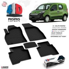 S-Dizayn Fiat Fiorino 4D Havuzlu Paspas Siyah 2008-2017 A+Kalite