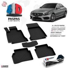 S-Dizayn Mercedes C Serisi W205 4D Havuzlu Paspas 2015-2020 A+ Kalite