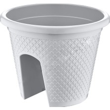 Irak Plastik Bodrum Balkon Saksı (6,8 Lt )