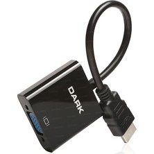 DARK DK-HD-AHDMIXVGA4 0.15metre HDMI-VGA (D) Görüntü Adaptörü Siyah 1080p