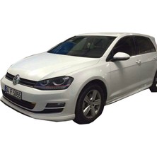 Volkswagen Golf 7 2012 - 2017 Aerodinamik Yan Marşpiyel Seti (Plastik)