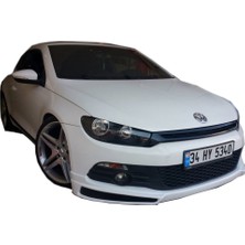 Volkswagen Scirocco 2009 - 2014 JE Design Ön Tampon Ek (Plastik)