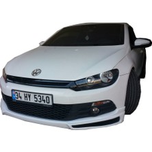 Volkswagen Scirocco 2009 - 2014 JE Design Ön Tampon Ek (Plastik)