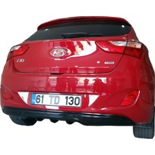 Hyundai İ30 2011 - 2016 Arka Tampon Eki - Difüzör (Plastik)