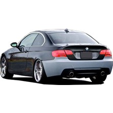 Bmw 3 Serisi E92 E93 3,35 Arka Tampon Eki - Difüzör (Plastik)