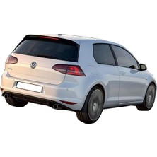 Volkswagen Golf 7 2012 - 2016 GTi Arka Tampon Eki (Plastik)