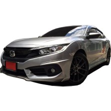 Paşa Tuning Honda Civic FC5 2016 Sonrası Turbo Ön Lip (Plastik)