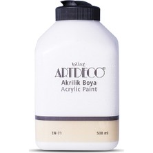 Artdeco Akrilik Ahşap Boyası 500 ml 3002 Ekru