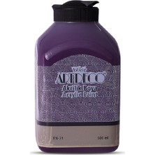 Artdeco Akrilik Ahşap Boyası 500 ml 3049 Patlıcan Moru