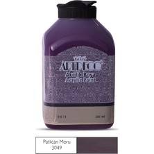 Artdeco Akrilik Ahşap Boyası 500 ml 3049 Patlıcan Moru