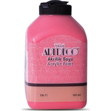 Artdeco Akrilik Ahşap Boyası 500 ml 3604 Pembe