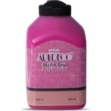 Artdeco Akrilik Ahşap Boyası 500 ml 3653 Fuşya