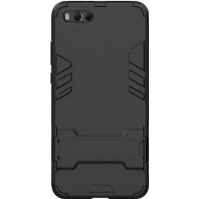 Microcase Xiaomi Mi 5X A1 Alfa Serisi Armor Standlı Koruma Kılıfı + Tempered Cam