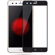Microcase ZTE Nubia Z17 Tam Kaplayan Çerçeveli Tempered Cam Koruma