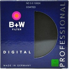 B&W 77mm 1000X ND Filtre
