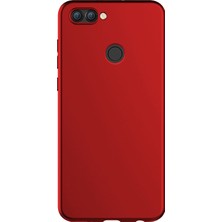 Microsonic Matte Silicone Huawei P Smart Kılıf Bordo