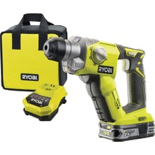 Ryobi R18SDS-125S Akülü Pnömatik Matkap Kırıcı Delici (Lithium ion 18 V)