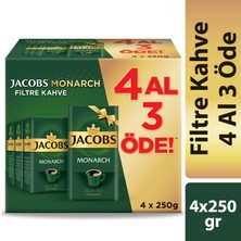 Jacobs Monarch Filtre Kahve 250 gr 4 Al 3 Öde !