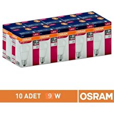Osram Led Value 8.5W Sarı Işık E-27 Ampul 806 lm 10 lu Paket
