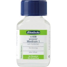 Schmincke Mussini Medyum 1 60Ml Yağlıboya İnceltici N:50038