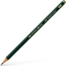 Faber-Castell 9000 Dereceli Kurşun Kalem 3H Yeşil Renk Profesyonel Kalite Araç Gereçler