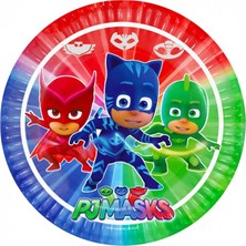 Balonevi Pj Masks Lisanslı Karton Tabak