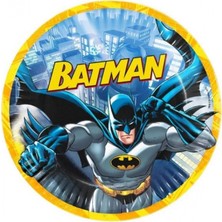 Balonevi Batman Lisanslı Karton Tabak