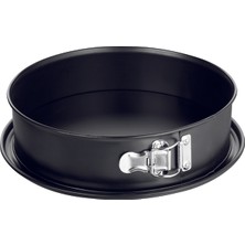 Fisko 26 Cm Siyah Kelepçeli Kek Kalıbı - Sızdırmaz Taban - 730426