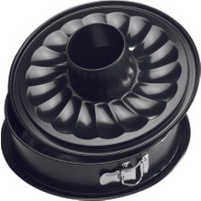 Fisko 28 Cm Siyah İkili Kelepçeli Kek Kalıbı - Sızdırmaz Tabanlı - 732428