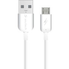 Soultech 2.1 A Ev Şarj Adaptörü & Micro USB Data Şarj Kablosu