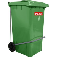 Osso Ç240 Litre Pedallı Çöp Konteyneri