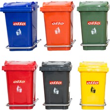 Osso Ç50 Litre Pedallı Çöp Kovası