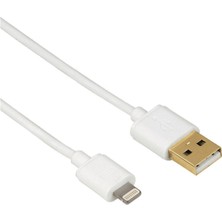 Hama iPhone Uyumlu Beyaz Lightning USB Kablo