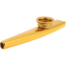 Stmk1 Metal Kazoo - Sarı Altın Kazoo Alüminyum Alaşım