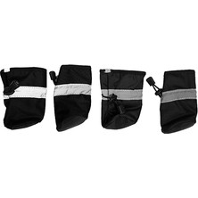 Köpek İçin Ayakkabı #3 (4 Adet) Siyah