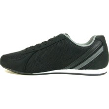 Kinetix Siyah Gri Bağcıklı Sneaker Spor Ayakkabı