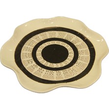 LuckyArt Krem Bronz Hediyelik Tabak