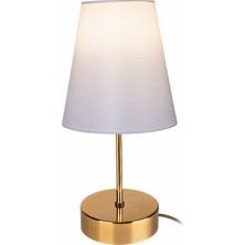Modelight Estelya Abajur Gold Ayak / Beyaz Şapka