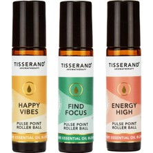 Tisserand Aromatheraphy Energy Aromaterapi Roller Ball Kit 3X10 Ml