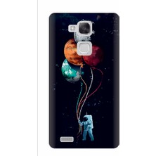 Kapakolur Huawei Mate 7 Astranot Kapak Kılıf + Ekran Koruyucu Cam