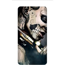 Kapakolur Lenovo Vibe K6 Note Dövme Baskılı Kapak Kılıf + Ekran Koruyucu Cam