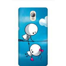 Kapakolur Lenovo Vibe P1 Sevgi Kapak Kılıf + Ekran Koruyucu Cam