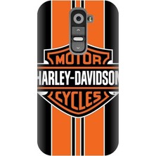 Kapakolur LG G2 Mini Harley Baskılı Kapak Kılıf + Ekran Koruyucu Cam