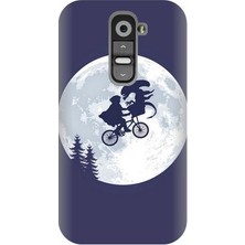 Kapakolur LG G2 Mini Allien Baskılı Kapak Kılıf + Ekran Koruyucu Cam